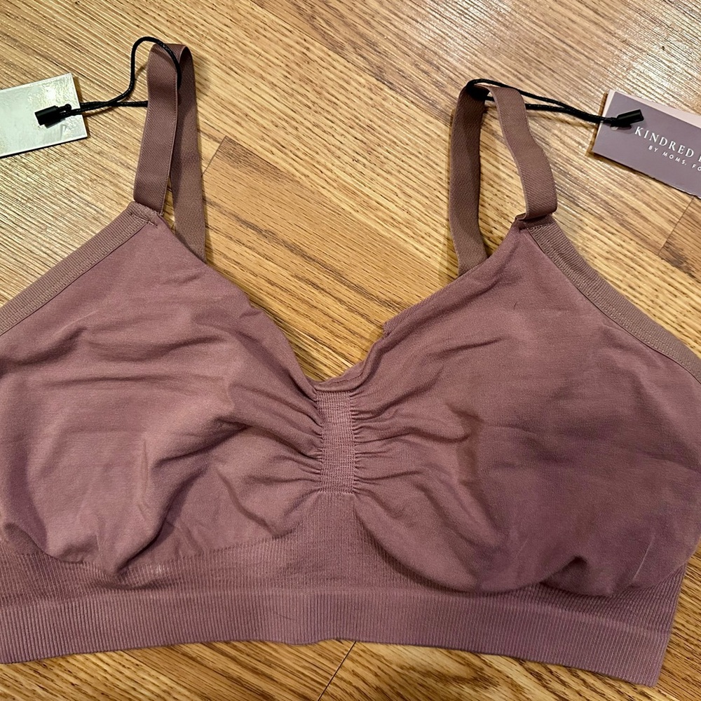 NWT Kindred Bravely Women's Sublime Pumping Bra (Twilight)